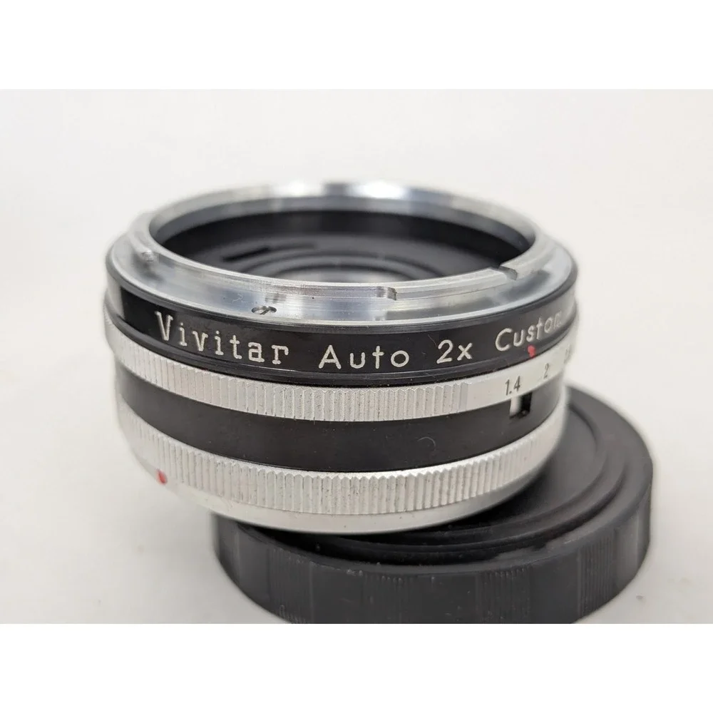 Vivitar Auto 2x Custom Tele-Converter Model 2X-4 Camera Photo Lens